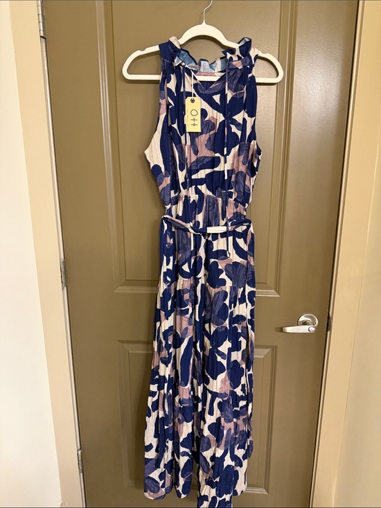 Lime N Chili Dresses & Skirts - Ott Lime & Chili Navy and Pink Floral Maxi Dress